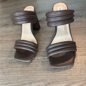 Steve Madden Dark Brown Women's Sandals